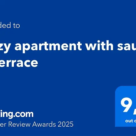 Cozy With Sauna & Terrace Appartement